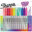 Picture of SHARPIE FINE GLAM POP PERMANENT MARKERS - 12 PACK